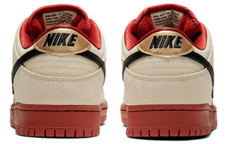 Кеды Nike Dunk SB Pro "Hennessy" (бежевые) — Молочный — фото 5
