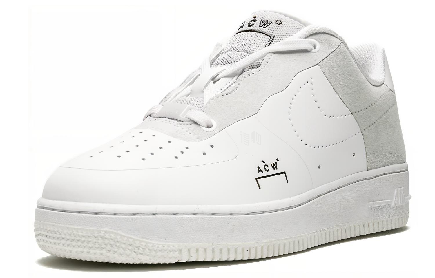 Кроссовки Nike × A-COLD-WALL* Air Force 1 (белый) — фото 2