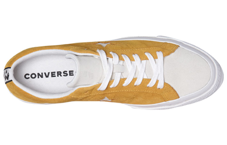 Кеды Converse One Star Yellow White (разноцветные) — фото 4