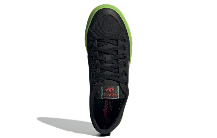 Женские кеды adidas Nizza (черные) — фото 5
