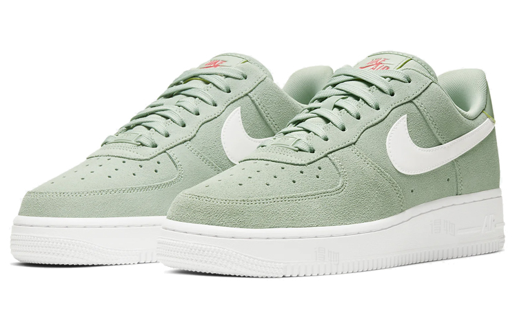 Женские кроссовки Nike Air Force 1 '07 (зеленые) — Зелёный — фото 3
