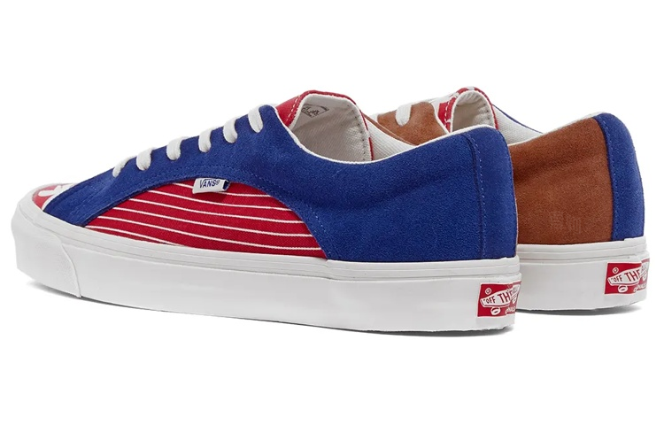 Кеды Vans Lampin OG Vault LX (красно-белые) — Красный / белый — фото 3