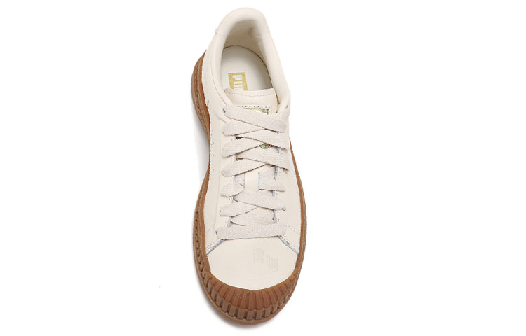 Женские кроссовки PUMA Utility (бежевые) — фото 4