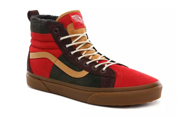 Кеды Vans SK8 46 MTE DX (золото-красные) — Золотой / красный — фото 3