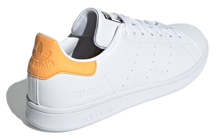 Кеды adidas originals StanSmith (бело-черно-желтый) — фото 4