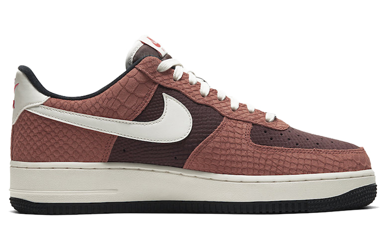 Кроссовки Nike Air Force 1 (коричневые) — фото 2