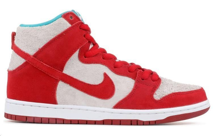 Мужские кроссовки Nike Dunk SB Dr. Seuss (красно-белые) — 体育红/体育红/白 — фото 2