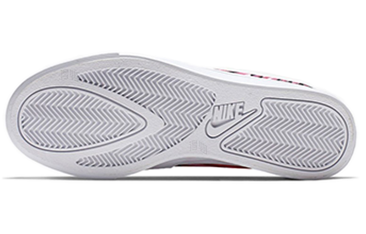 Женские кеды Nike Court Royale AC "Laser Fuchsia" (бело-разноцветные) — фото 5
