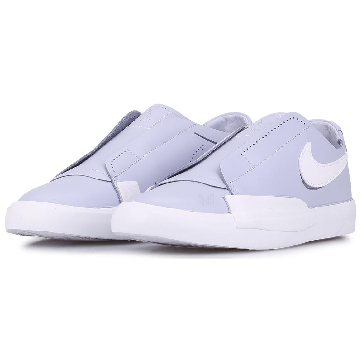 Женские кроссовки Nike Blazer Kickdown (бело-сиреневые) — фото 3
