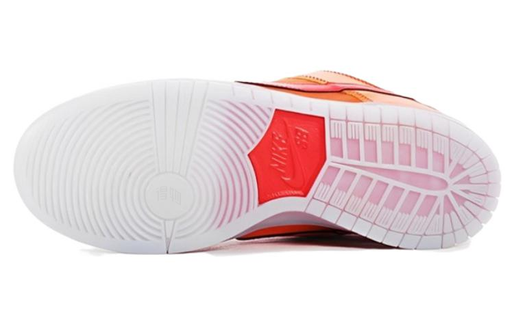Мужские кроссовки Nike Dunk SB Gamma Orange (оранжевые) — 挑战红/橙 — фото 5