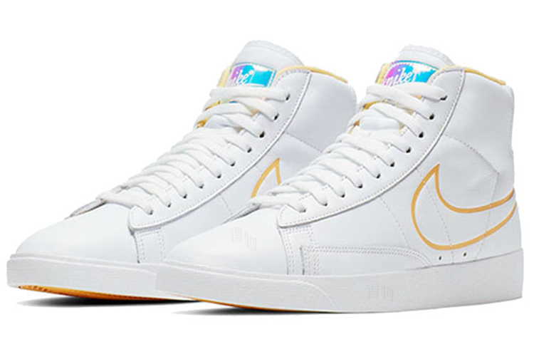Женские кеды Nike Blazer (белые) — фото 2