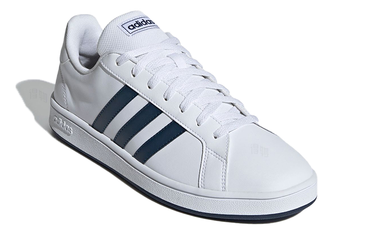 Кеды adidas neo GRAND COURT Base (бело-синие) — Белый / синий — фото 3
