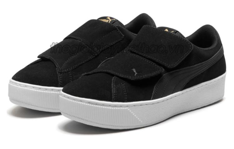 Женские кеды PUMA Vikky Platform V (черные) — Чёрный — фото 2