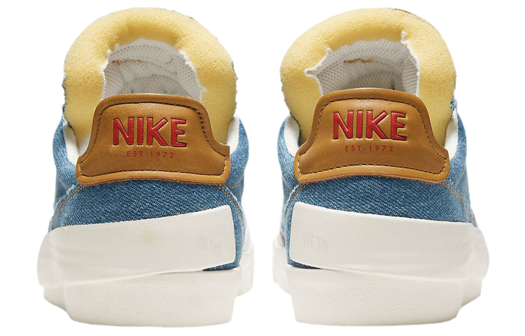 Мужские кеды Nike Drop-Type LX (синий) — фото 5