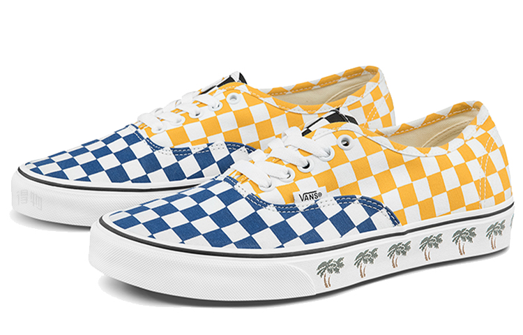 Кеды Vans Authentic (сине-желтые) — фото 2