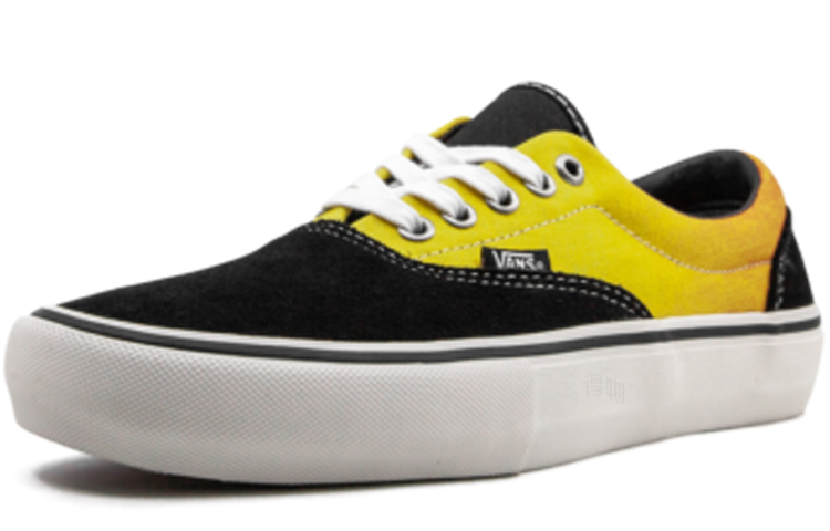 Кеды Vans Era Pro (черно-желтые) — фото 2