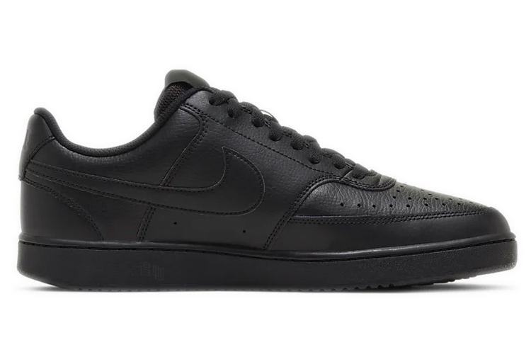 Мужские кеды Nike Court Vision 1 Low (черные) — фото 2