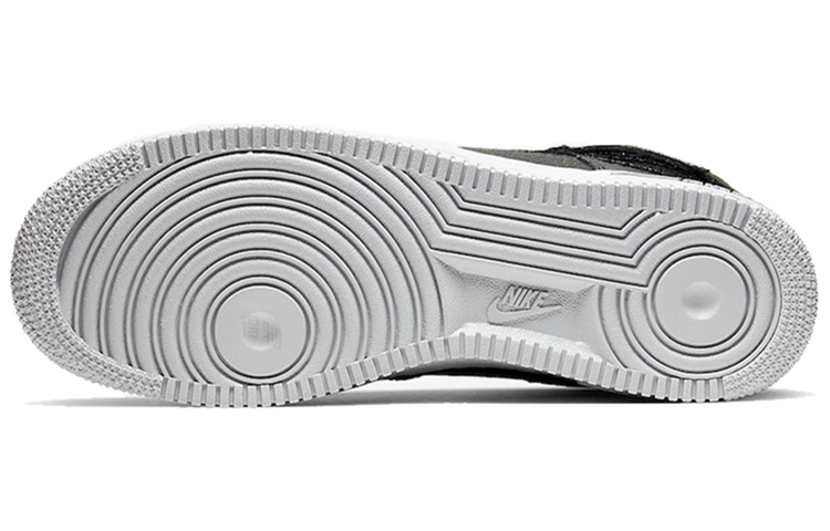 Кеды Nike Air Force 1 Branding (черно-белые) — фото 5