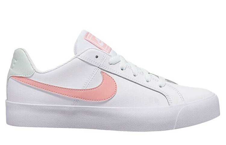 Женские кеды Nike Court Royale AC (розово-белые) — фото 2