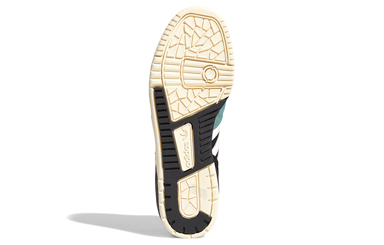 Кеды adidas originals Rivalry Low (зелено-оранжевые) — фото 6