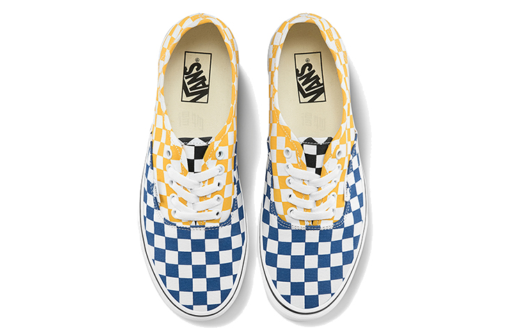 Кеды Vans Authentic (сине-желтые) — фото 3