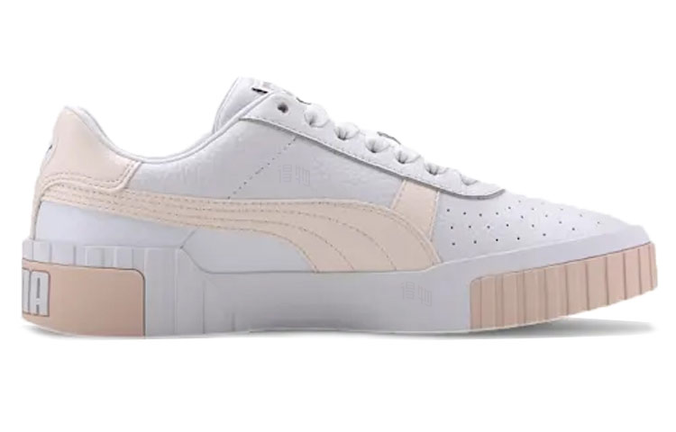 Женские кеды PUMA Cali (бело-розовые) — Белый / розовый — фото 2