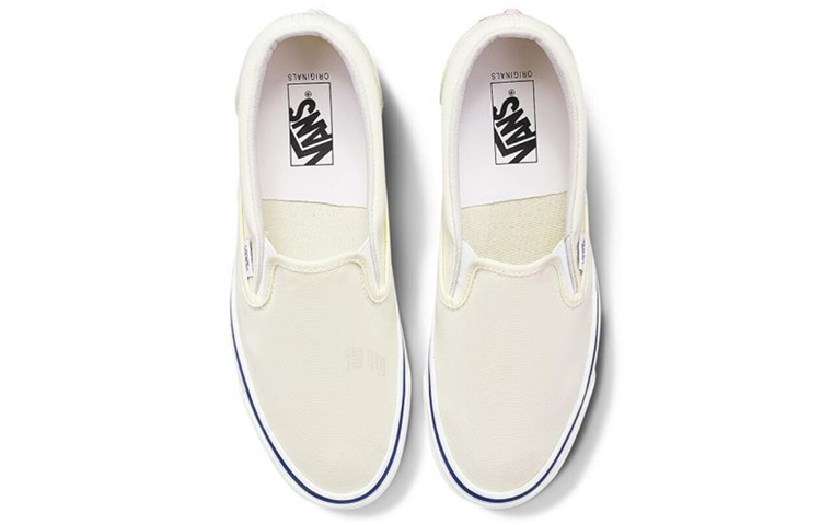 Слипоны Vans slip-on Lx (белые) — Белый — фото 3