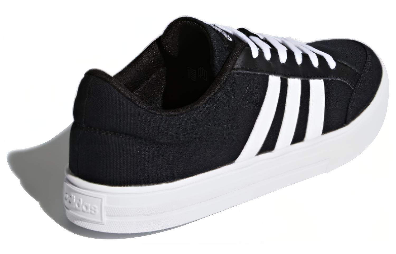 Кеды adidas neo Vs Set (черно-белые) — Чёрный / белый — фото 3