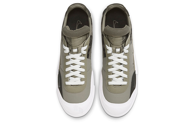 Кеды Nike Drop-Type NRG (белый / зеленый) — Белый / зелёный — фото 4