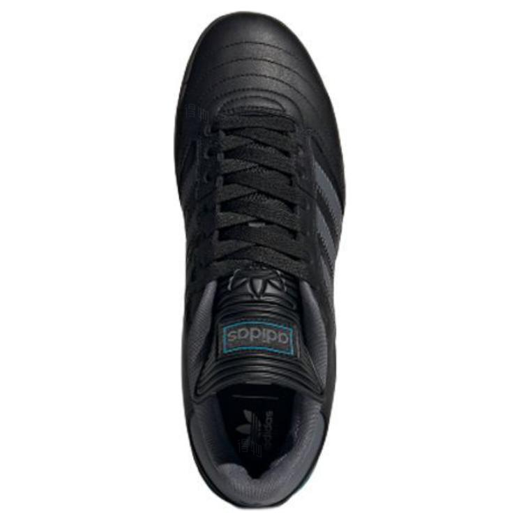 Мужские кеды adidas originals CRUSTAR (черно-серые) — фото 4