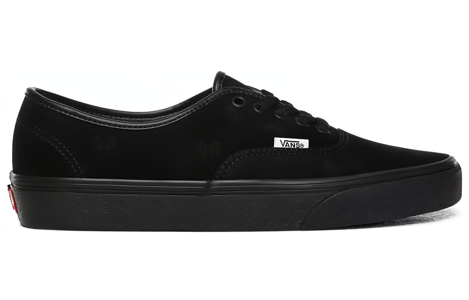 Кеды Vans Authentic Pig Suede (черный) — Чёрный — фото 2