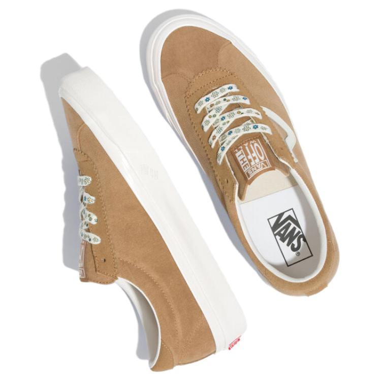 Кеды Vans Style 73 (коричневый / белый) — фото 3