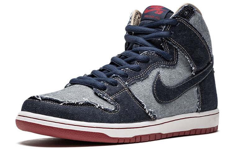 Кеды Nike Dunk SB Reese Forbes Denim OG (синие) — 午夜蓝/午夜蓝 — фото 2