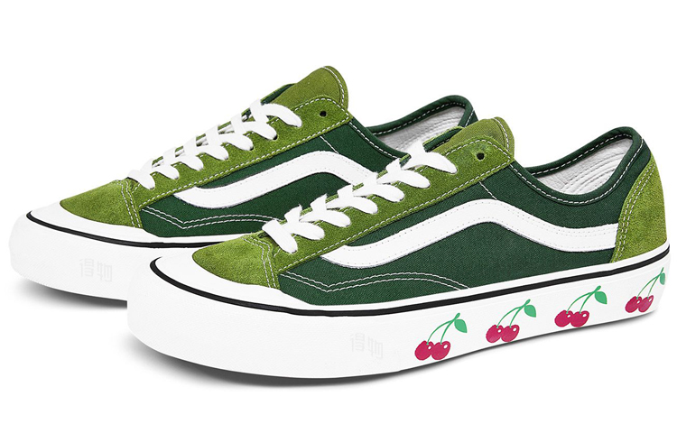 Кеды Vans Style 36 SF (зеленый) — фото 2