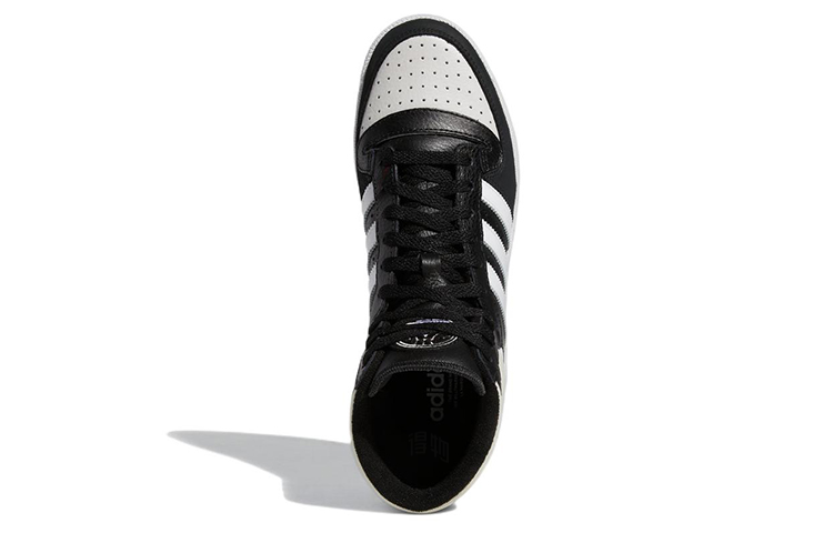 Кеды adidas Top Ten RB (черно-бело-серые) — Чёрный / серый / белый — фото 5
