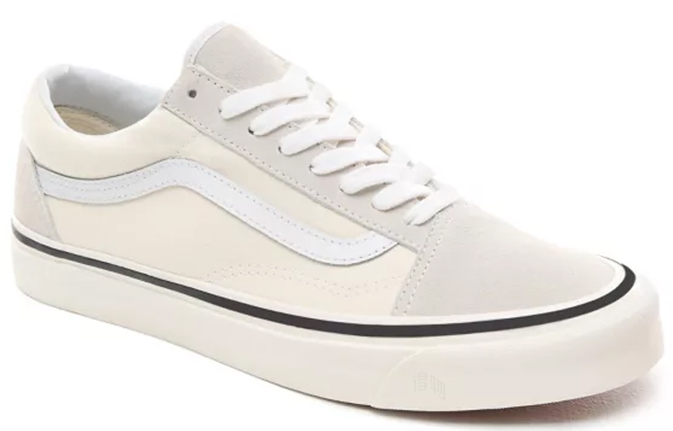 Кеды Vans Old Skool 36 Dx (бежевые) — фото 3