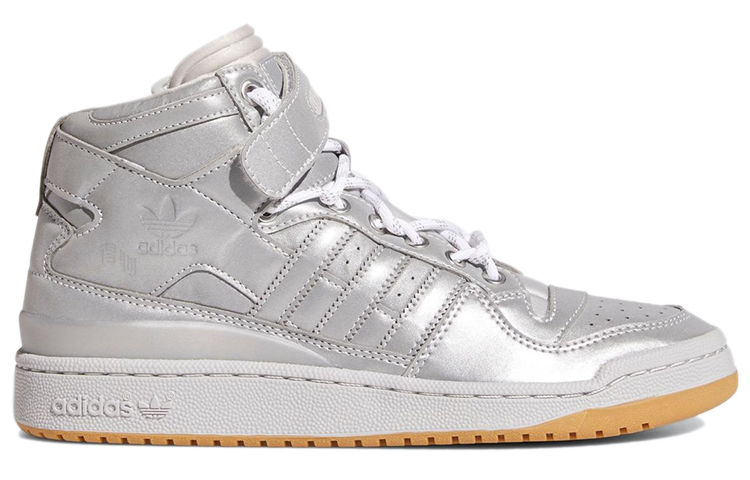Кеды adidas originals x Ivy Park FORUM Mid (серебристый) — фото 2