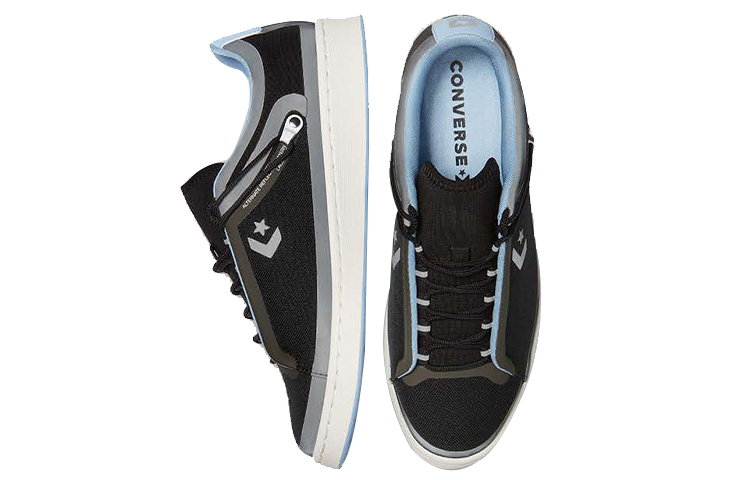 Кеды Converse Cons Pro Leather Seam (черные) — Чёрный — фото 4