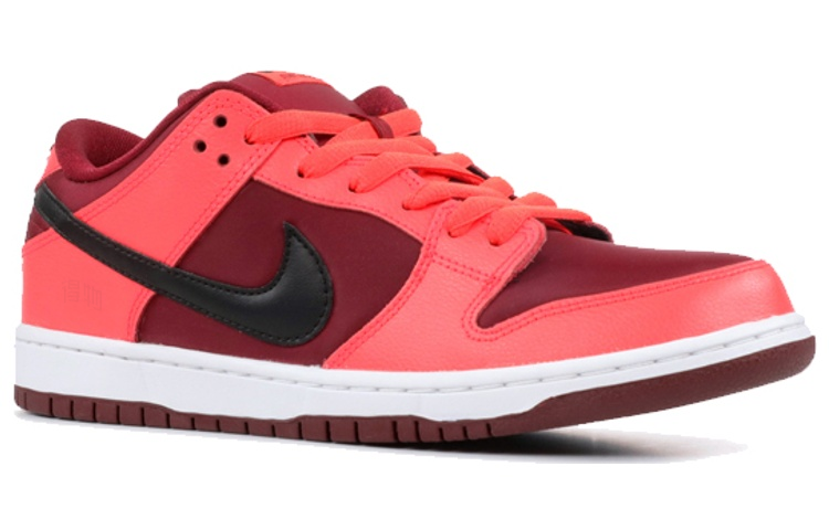 Мужские кроссовки Nike Dunk SB Laser Crimson (красно-оранжевые) — фото 3