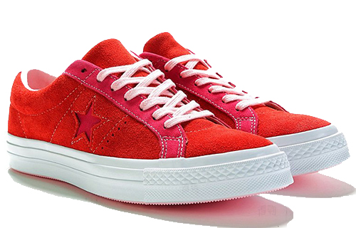 Кеды Converse One Star (красные) — фото 4