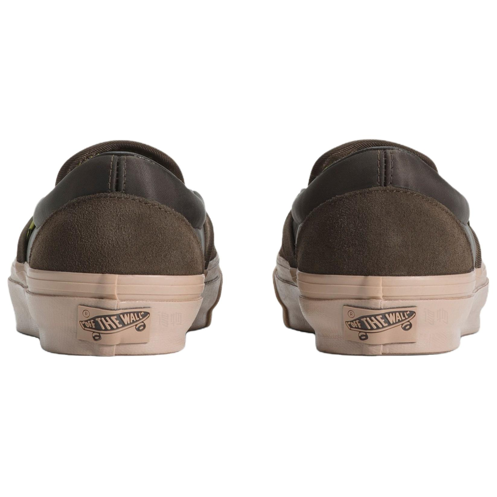 Слипоны Vans Premium Classic Slip-On (коричневый) — фото 3