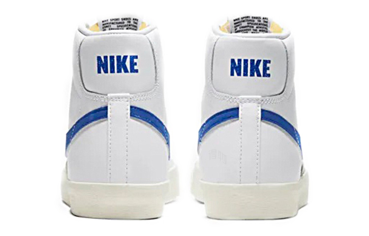 Женские кеды Nike Blazer 77 (сине-белая) — Синийбелый — фото 5