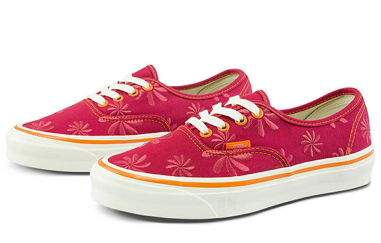 Кеды Vans Authentic Og Lx (светло-красные) — фото 2