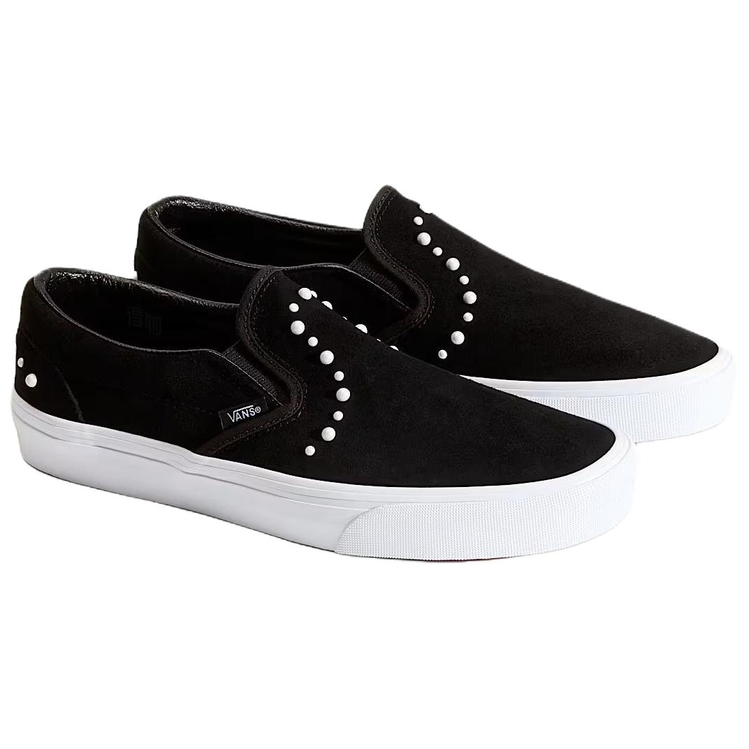 слипоны Vans CLASSIC SLIP-ON (черно-белый) — фото 2