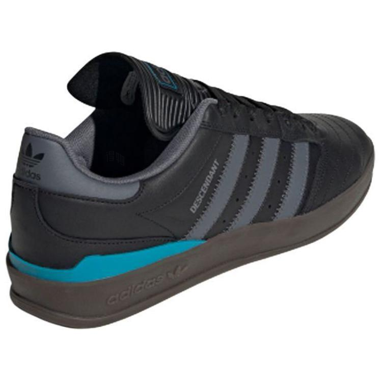 Мужские кеды adidas originals CRUSTAR (черно-серые) — фото 3