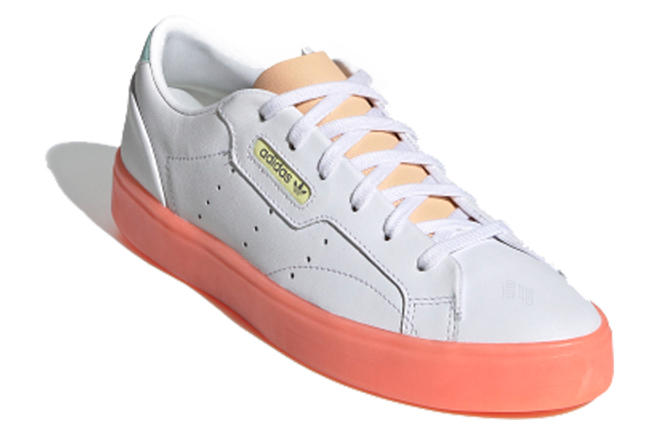 Женские кеды adidas originals Sleek (белый) — фото 2