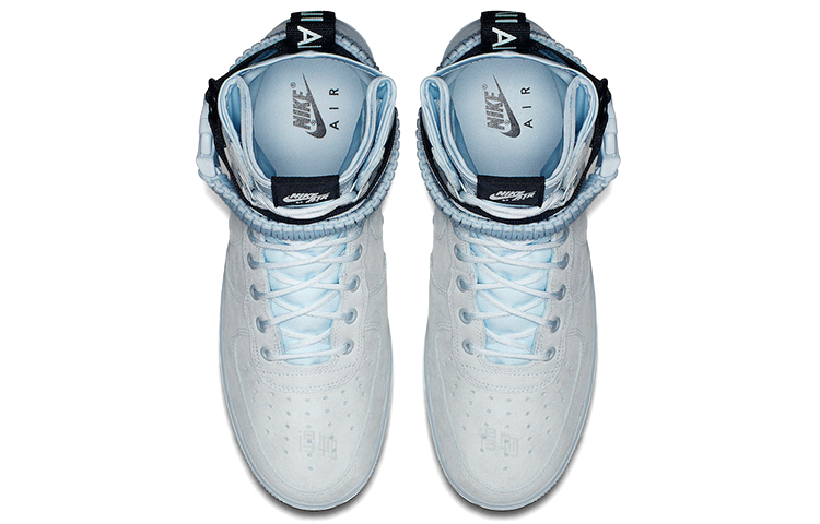 Мужские кроссовки Nike Air Force 1 Blue Tint OG (синие) — Синий — фото 4