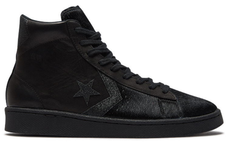 Кеды Converse Cons Pro Leather (черные) — Чёрный — фото 2