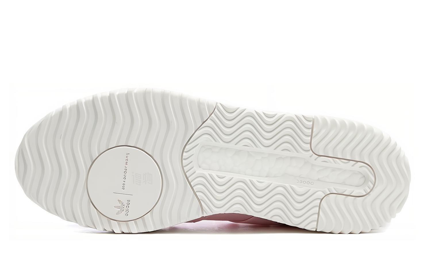 Кеды alexander wang x adidas originals B-ball Soccer (бело-розовые) — Белый / розовый — фото 5