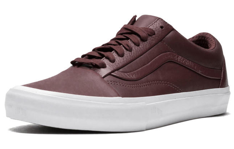Кеды Vans Old Skool ST LX (бордовые) — фото 2